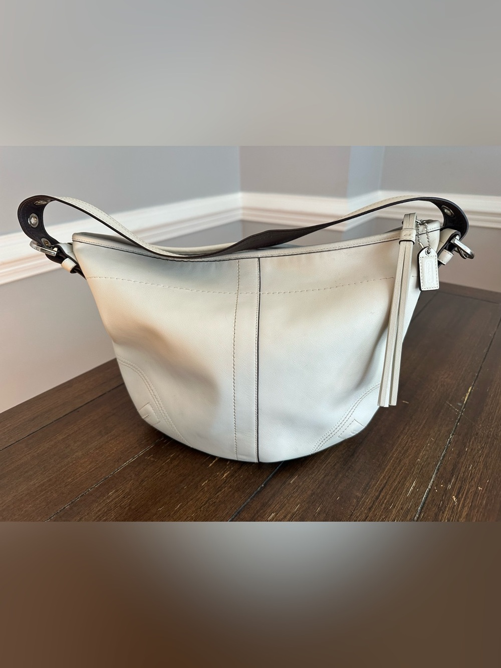 Vintage Coach y2K Soho Crescent hobo shoulder bag A803 - Picture 11 of 16